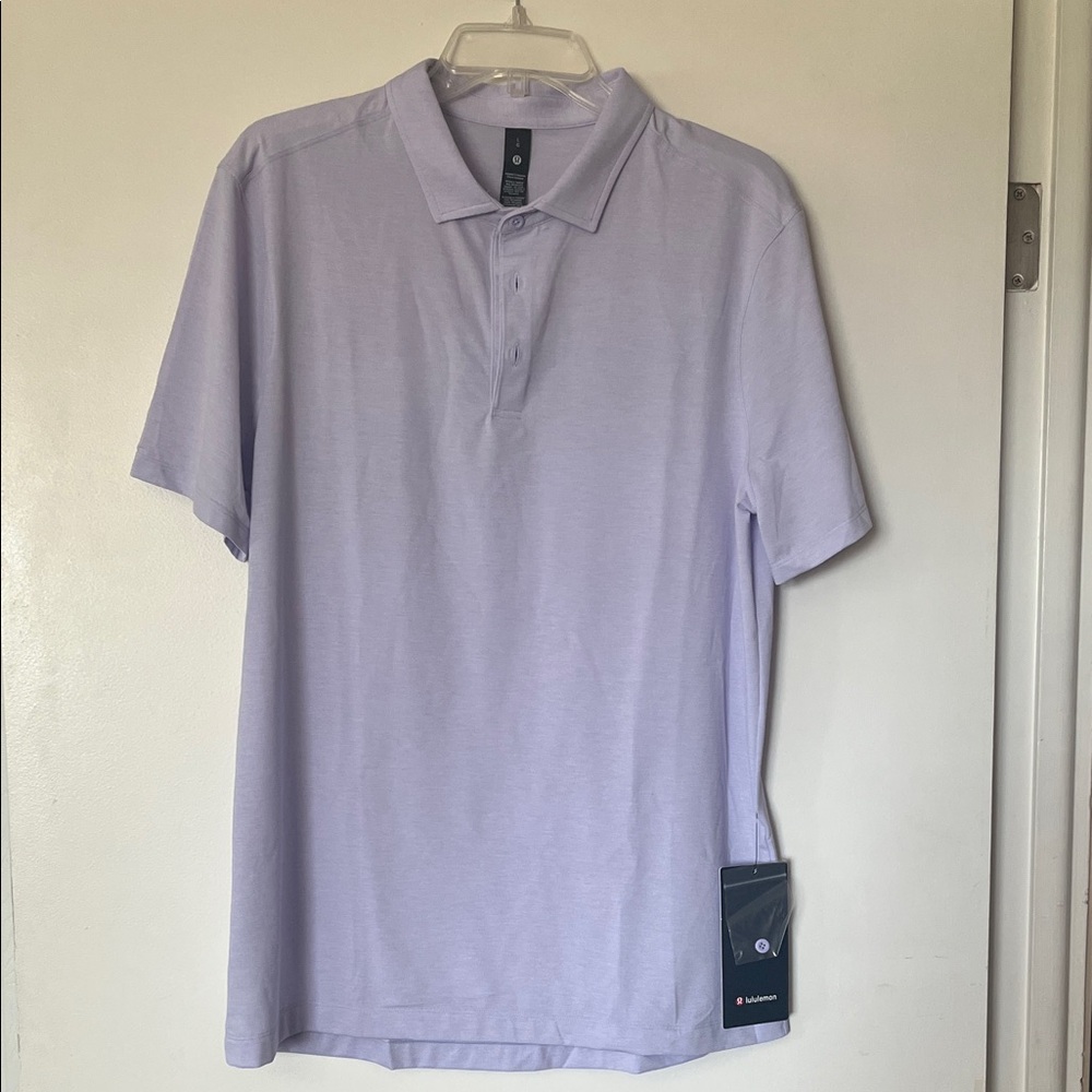 lululemon athletica Light Purple Polo Shirt